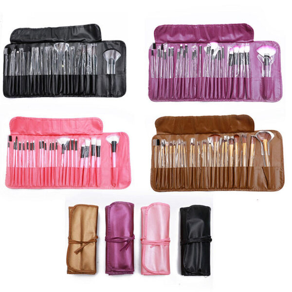 Free Sample Private Label 24 Pcs Professional Makeup Brush Eyeshadow Foundation Powder Cosmetic tools Makeup Brush set Tools Kit